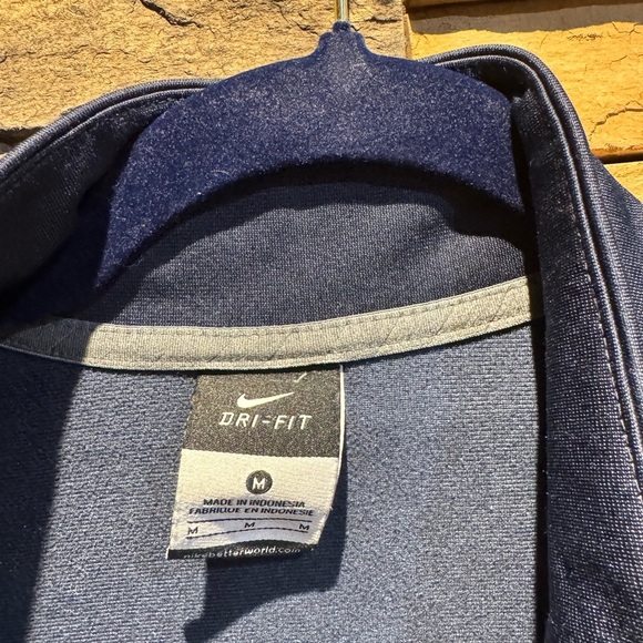 Nike Men's blue penn state Quarter-Zip Jacket M PSU - Picture 5 of 5